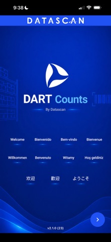 DART Counts by Datascan screenshot