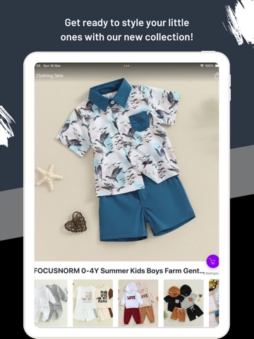 Boys & Girls Clothing Fashion iPad screenshot