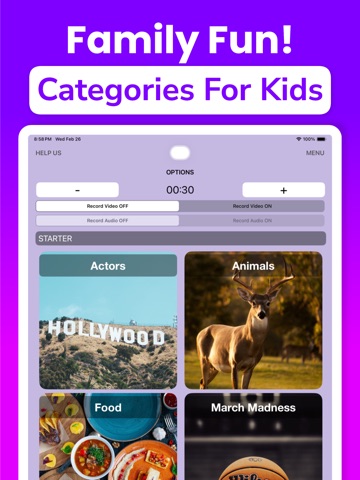 Heads Up For Kids & Family iPad screenshot