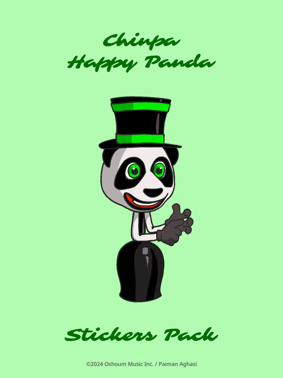Screenshot #4 pour Chinpa Happy Panda Stickers