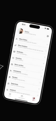 Sport Cortes Barbearia iPhone screenshot