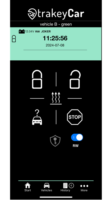 trakeyCar Screenshot