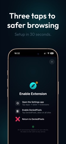 DeniedPixels iPhone screenshot