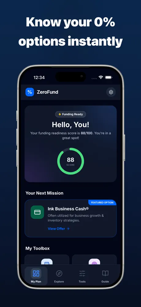 ZeroFund screenshot 4