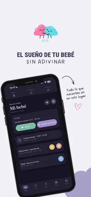 Nubi: Sueño y siestas del bebé screenshot 1