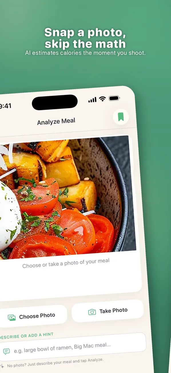 Screenshot #3 pour CalorieLens: AI Food Tracker
