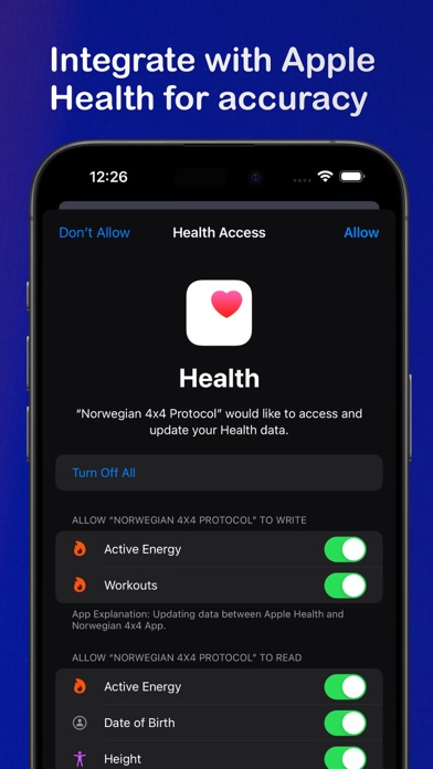 Norwegian 4x4 Protocol Screenshot