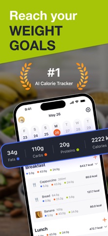 AI Dente: Calorie Counter screenshot