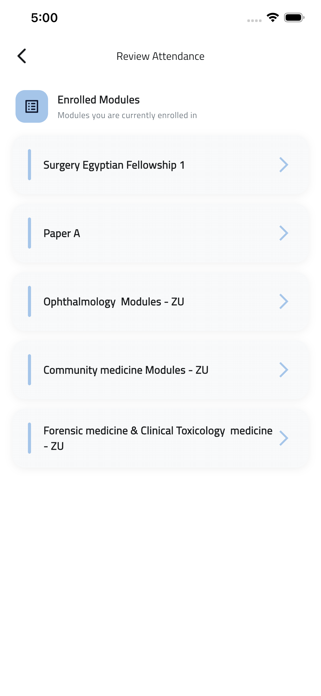 Med Attendance