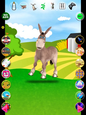 Talking Donald Donkey iPad screenshot