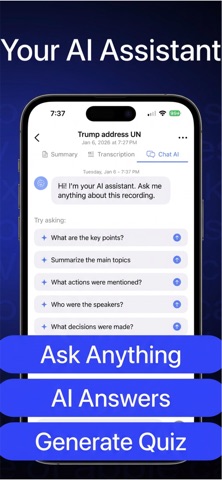 Whisper Note Taker: AI Summary screenshot