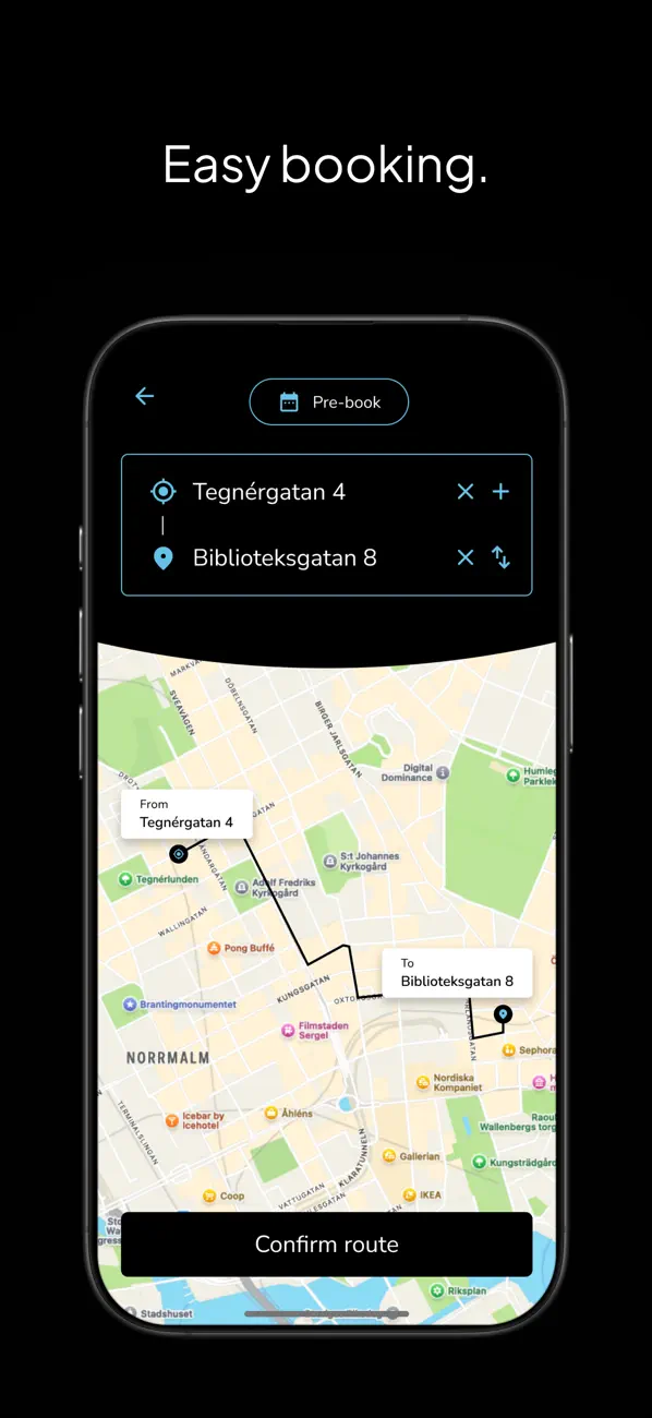 Screenshot #1 pour Sverigetaxi