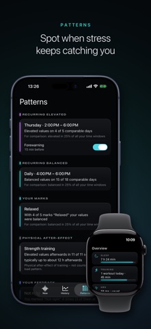 NEVYN: Stress Monitor & HRV screenshot 3