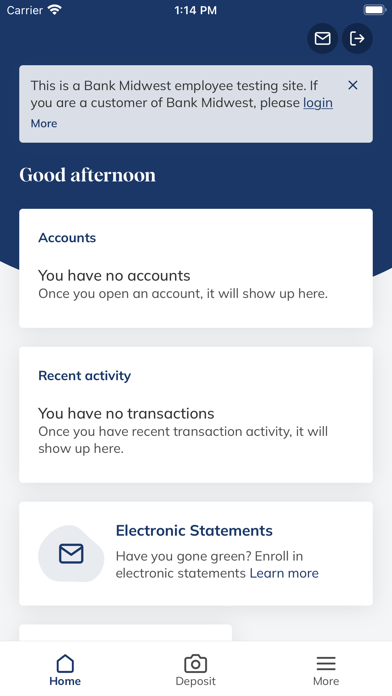Bankmw Mobile Banking Screenshot