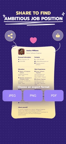 Resume Builder & CV Maker App Screenshot 4 of 4
