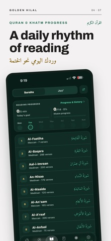 Golden Hilal iPhone screenshot