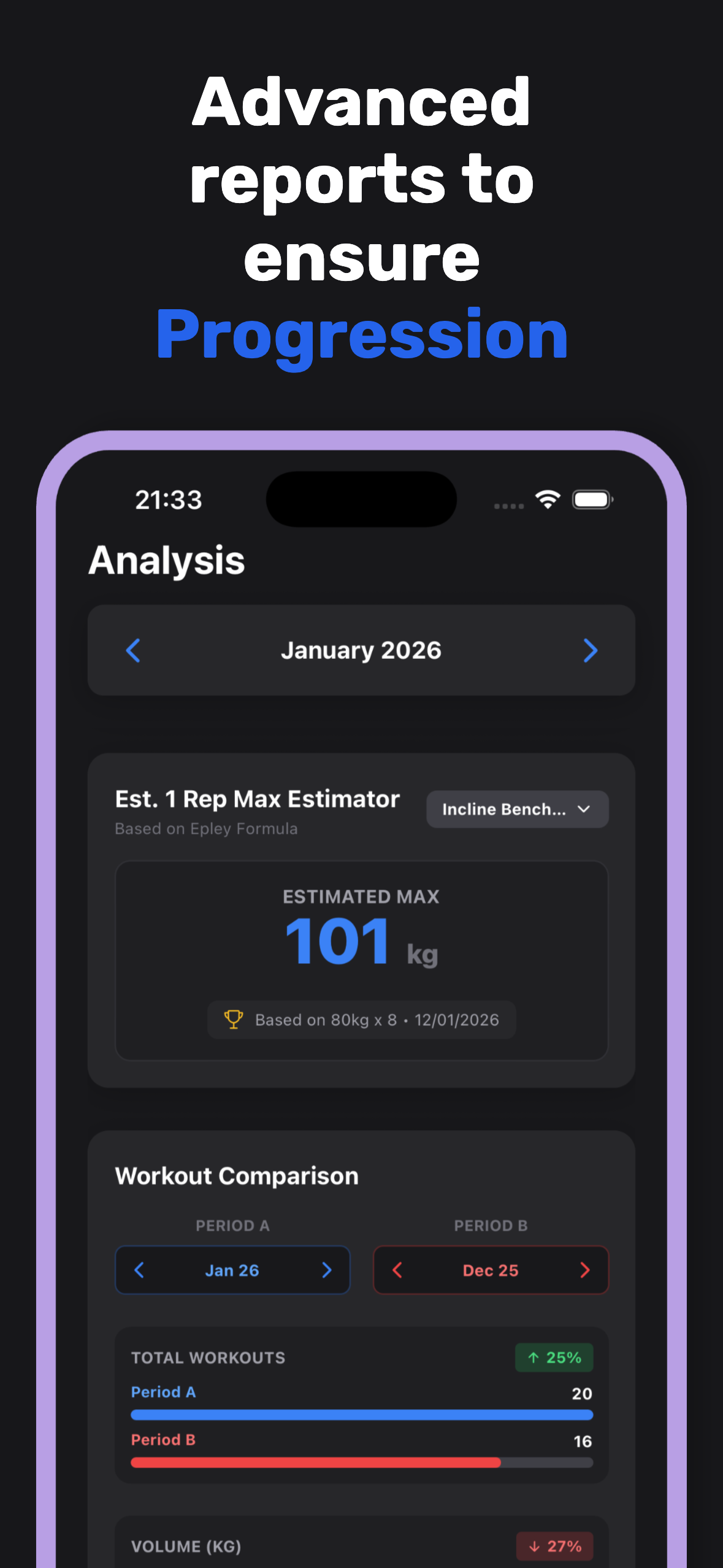 RepLog: Gym Workout Tracker screenshot 4