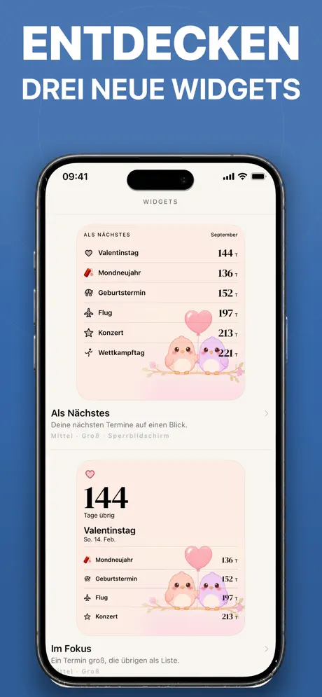 Countdown Widget: Tage bis — Screenshot 7