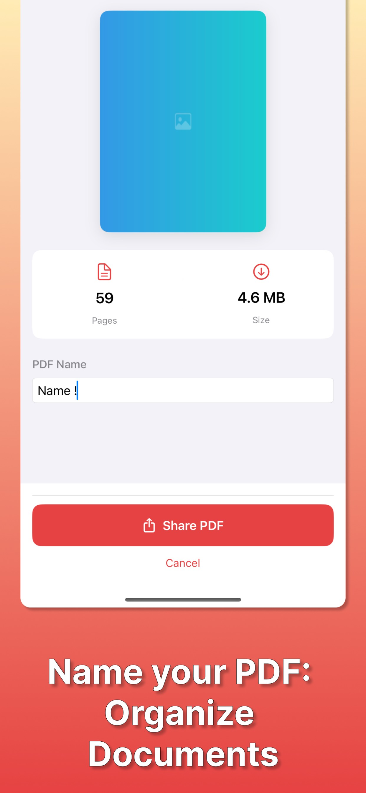 Convert Photos to PDF: Scanner