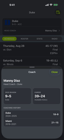 App screenshot
