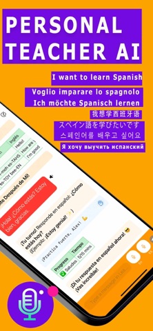 Learn Spanish AI - Easy & Fast iPhone screenshot