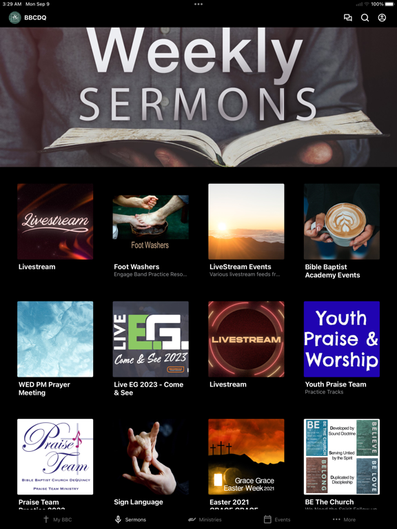 Screenshot #5 pour Bible Baptist of DeQuincy