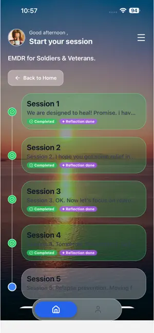 Imover EMDR screenshot 3