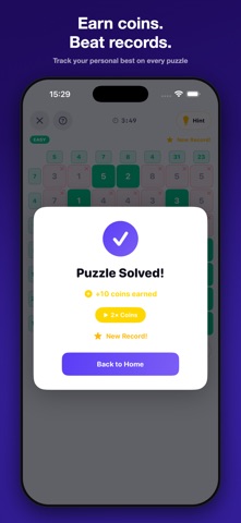 GridSum - Math Puzzle Screenshot 3 of 4