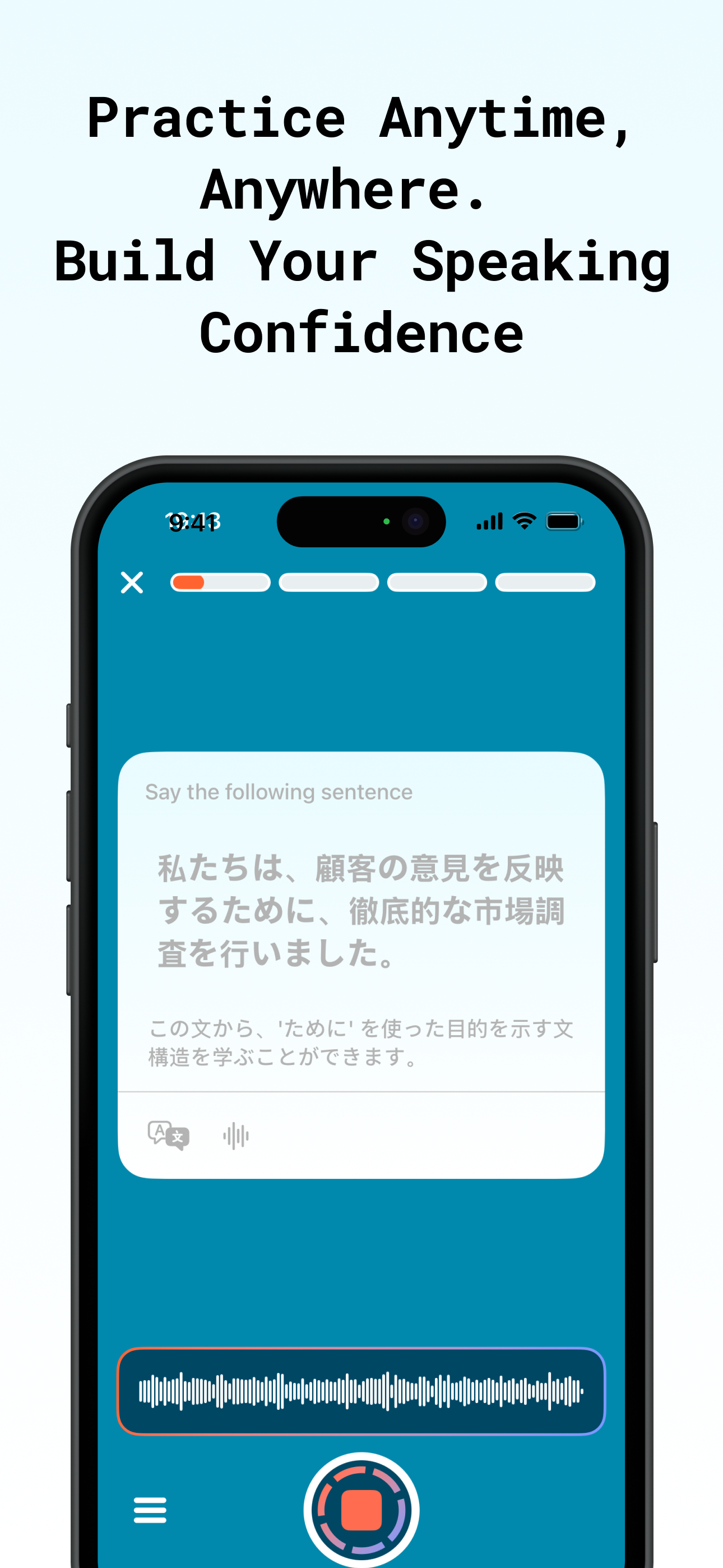 GoSpeak - AI Language Learning screenshot 4