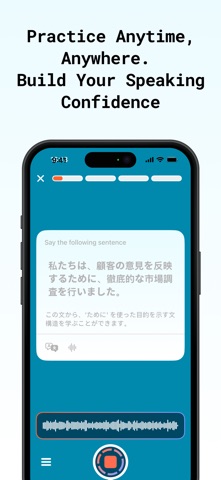 GoSpeak - AI Language Learning iPhone screenshot