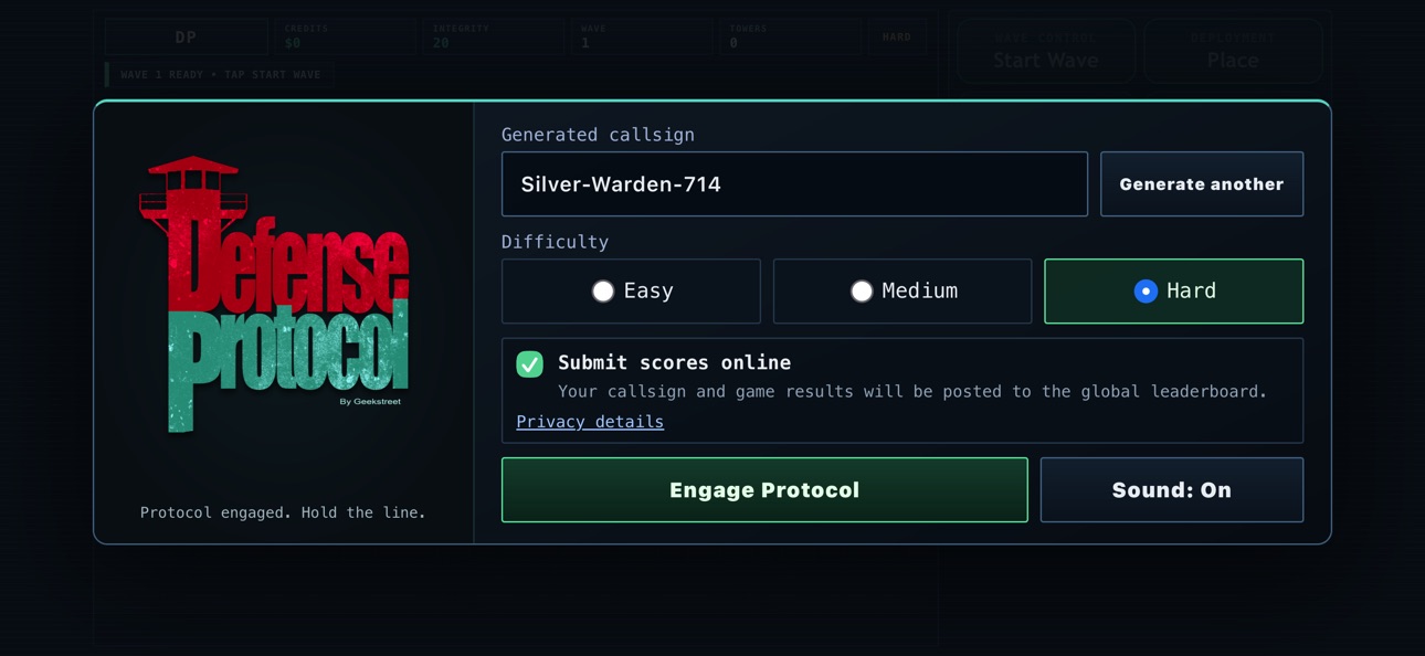 Screenshot 3 of Defense Protocol