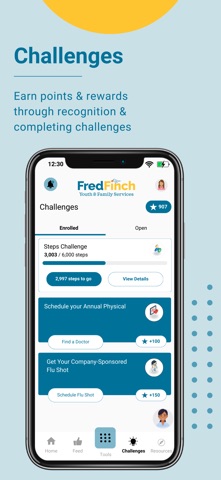 Fred Finch Benefits screenshot
