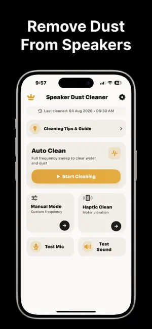 Mobile Speaker Dust Cleaner screenshot 1