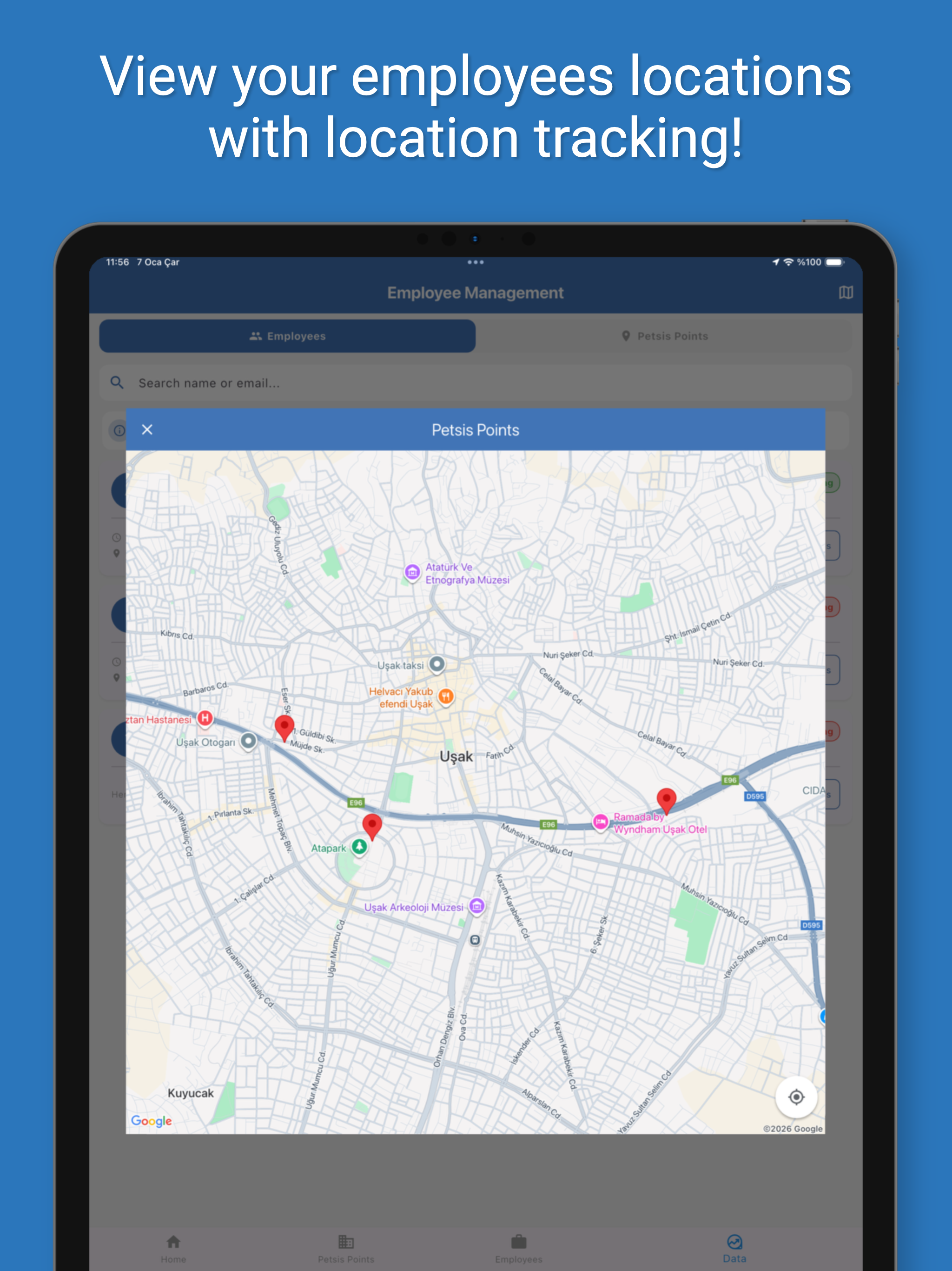 Petsis: Staff Tracking System