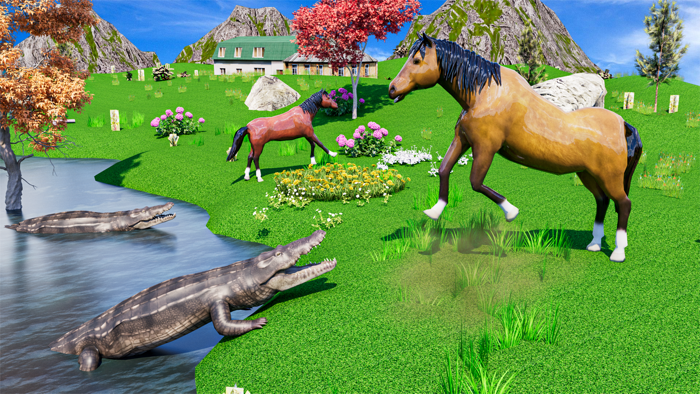 Wild Horse Family Life Game