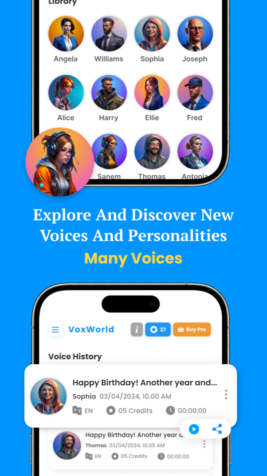 #3. AI Voice: Voice Changer App (iOS) 由: APPINVENTO.IO