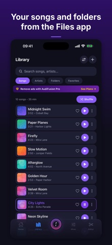 AudiFusion: Equalizer & Bass Screenshot 4 of 8