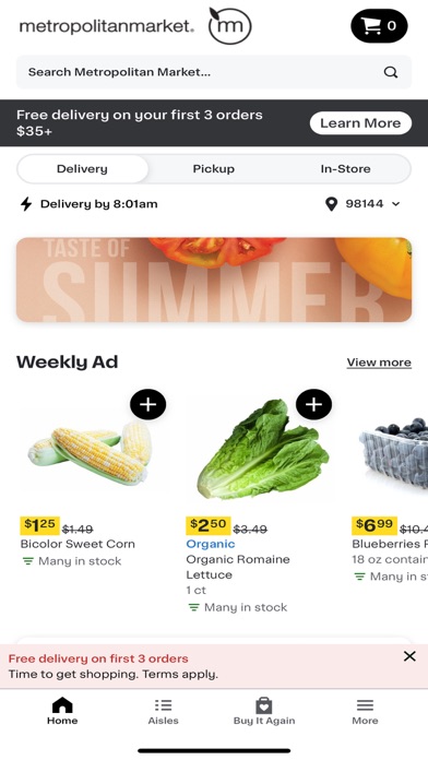 Metropolitan Market Screenshot