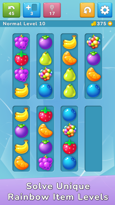 Fruits of Sort - Sorting Game Screenshot