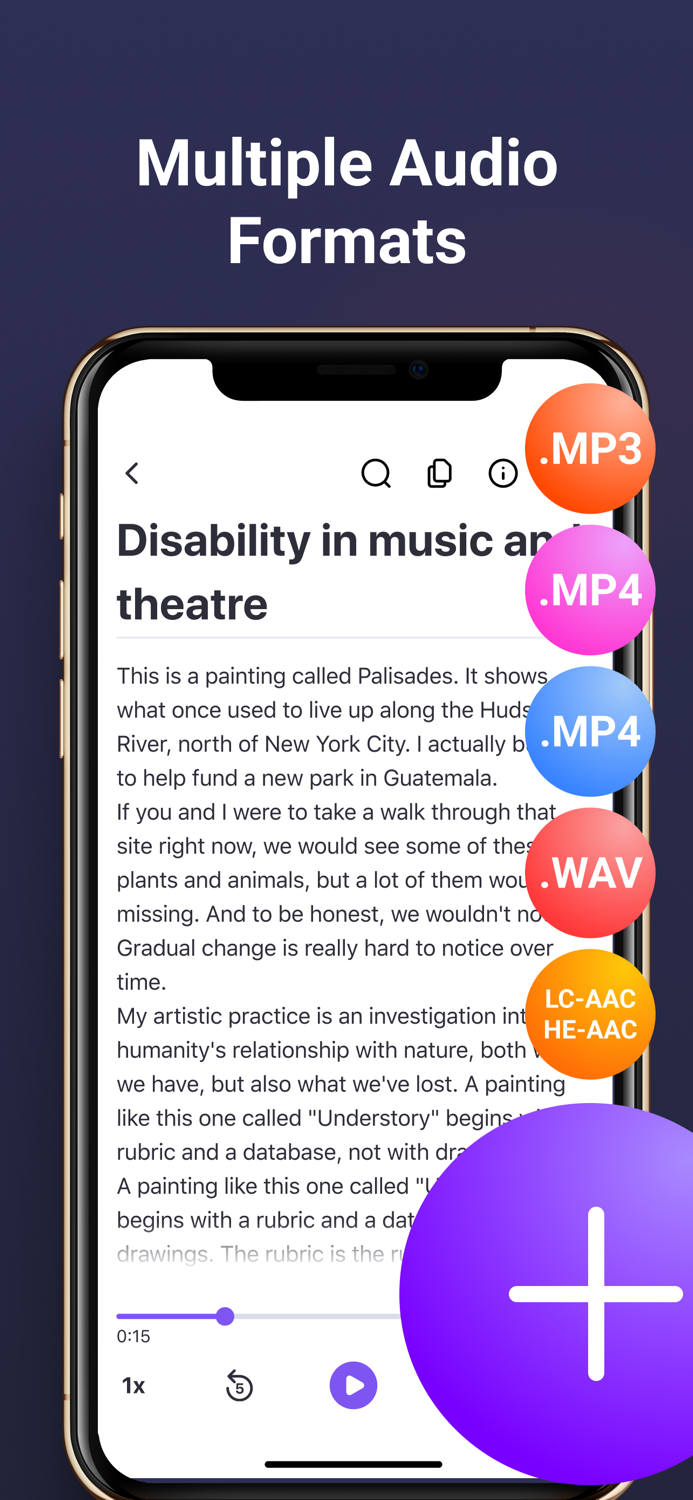 SpeechScribe Speech to Text