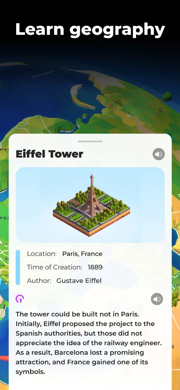 #2. Globe Geography 3D: World Map (iOS) 由: Education Terra