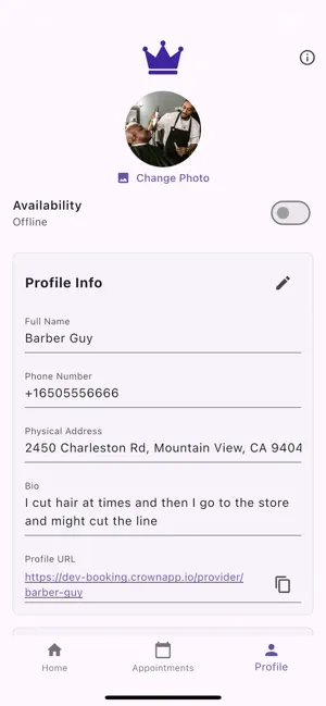 Crown Booking screenshot 3