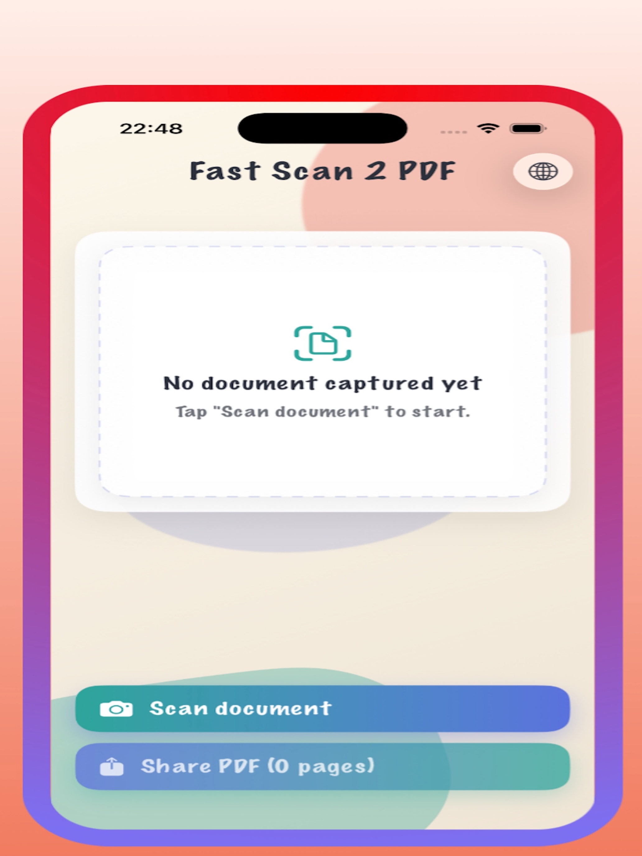 FastScan2PDF screenshot 6