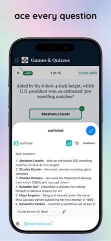 surfmind iPhone screenshot