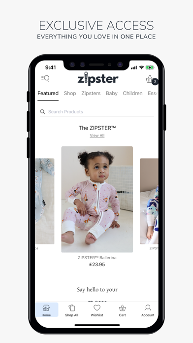 Zipster. Screenshot