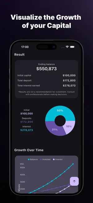 Investment Calculator with AI screenshot 2