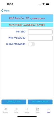 PQS IoT screenshot