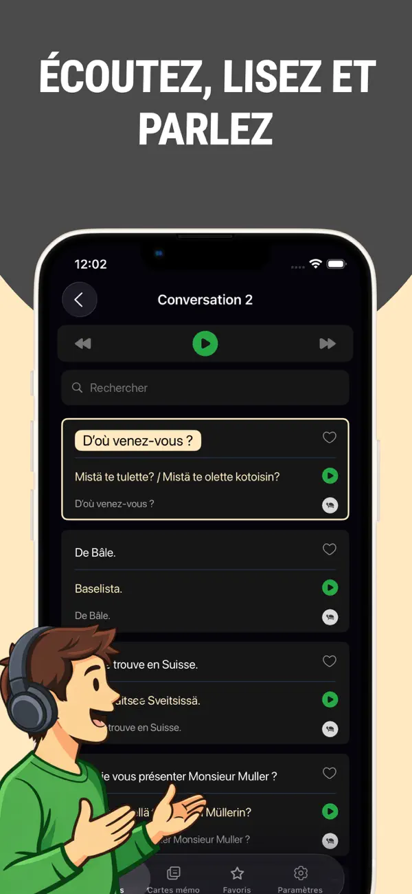 Screenshot #3 pour Apprenez le finnois facile