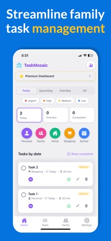 TaskMosaic: Family Tasks Screenshot 1 of 8