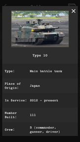 Guess the Modern Tank screenshot
